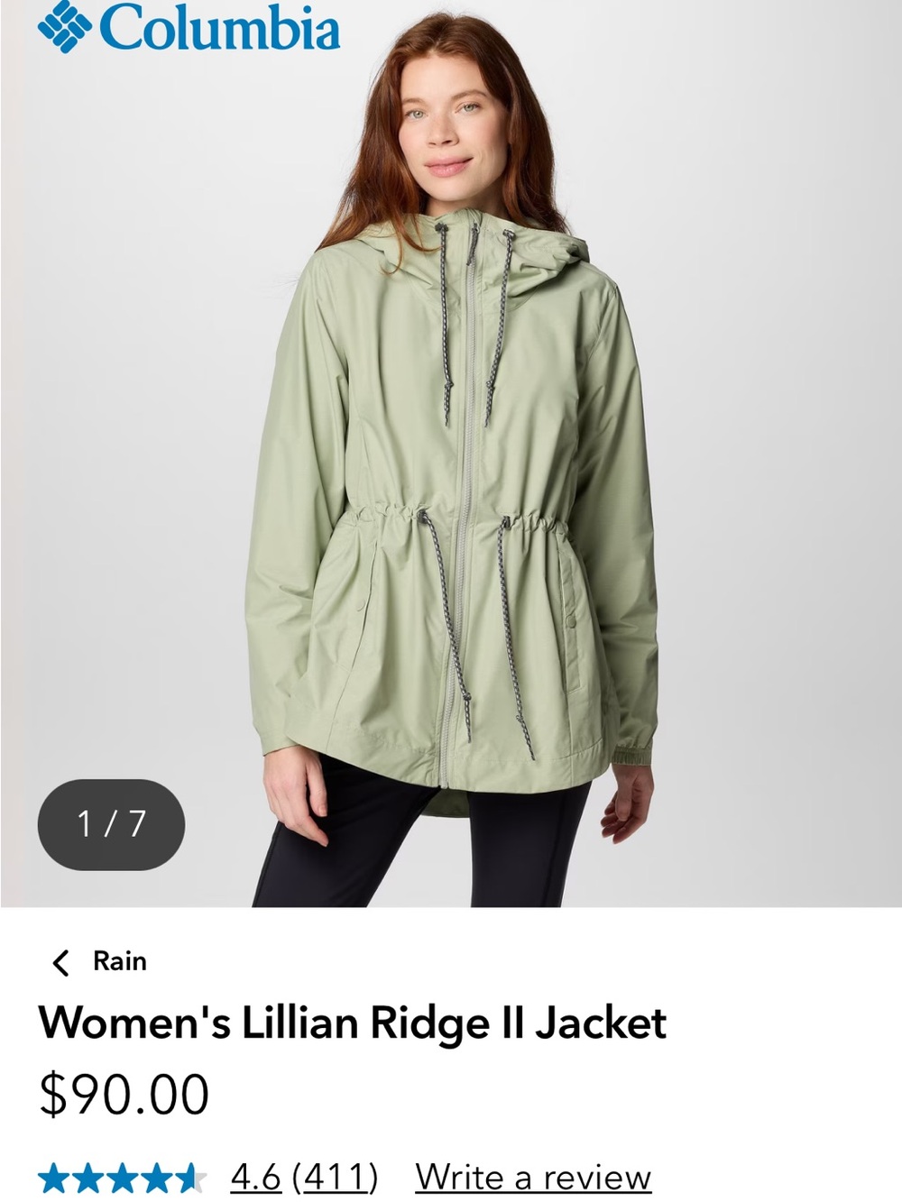 Columbia Women's Lillian Ridge II Jacket - Green